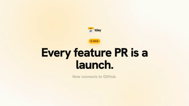tday.com - Github Integration Feature