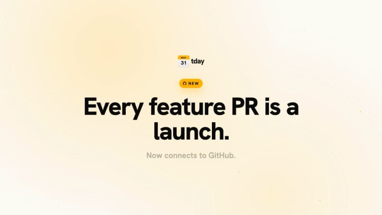 tday.com - Github Integration Feature